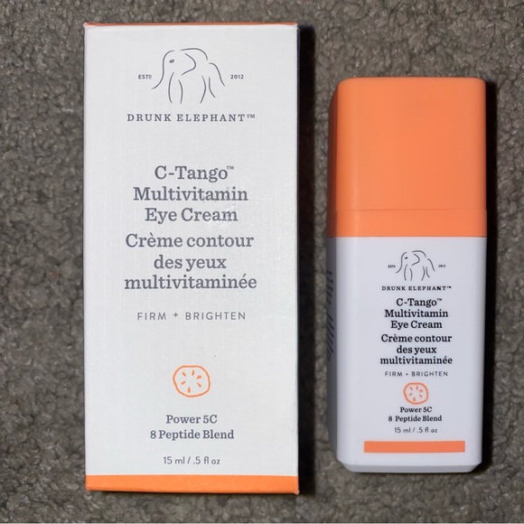 Drunk Elephant C-Tango™ Multivitamin Eye Cream 15 ML/.5 FL OZ New in Box - Picture 7 of 7